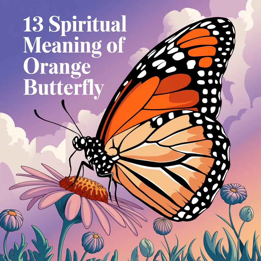 13 Spiritual Meaning of Orange Butterfly: A Representation of Hope and Renewal