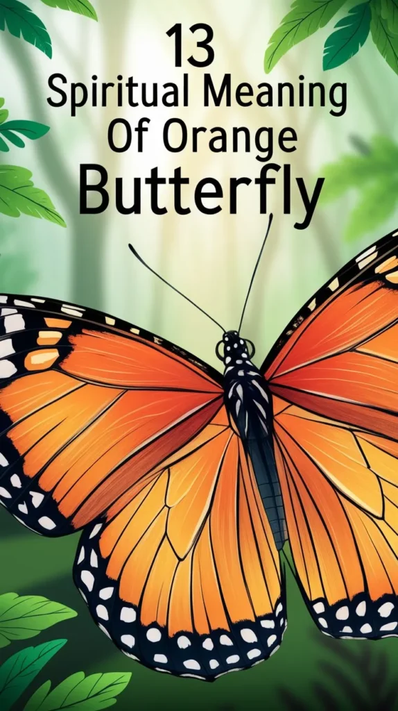 13 Spiritual Meaning of Orange Butterfly: A Representation of Hope and Renewal