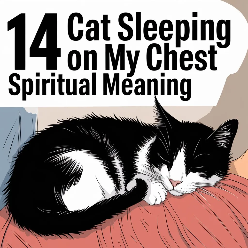 Cat Sleeping on My Chest Spiritual Meaning: 14 Meanings