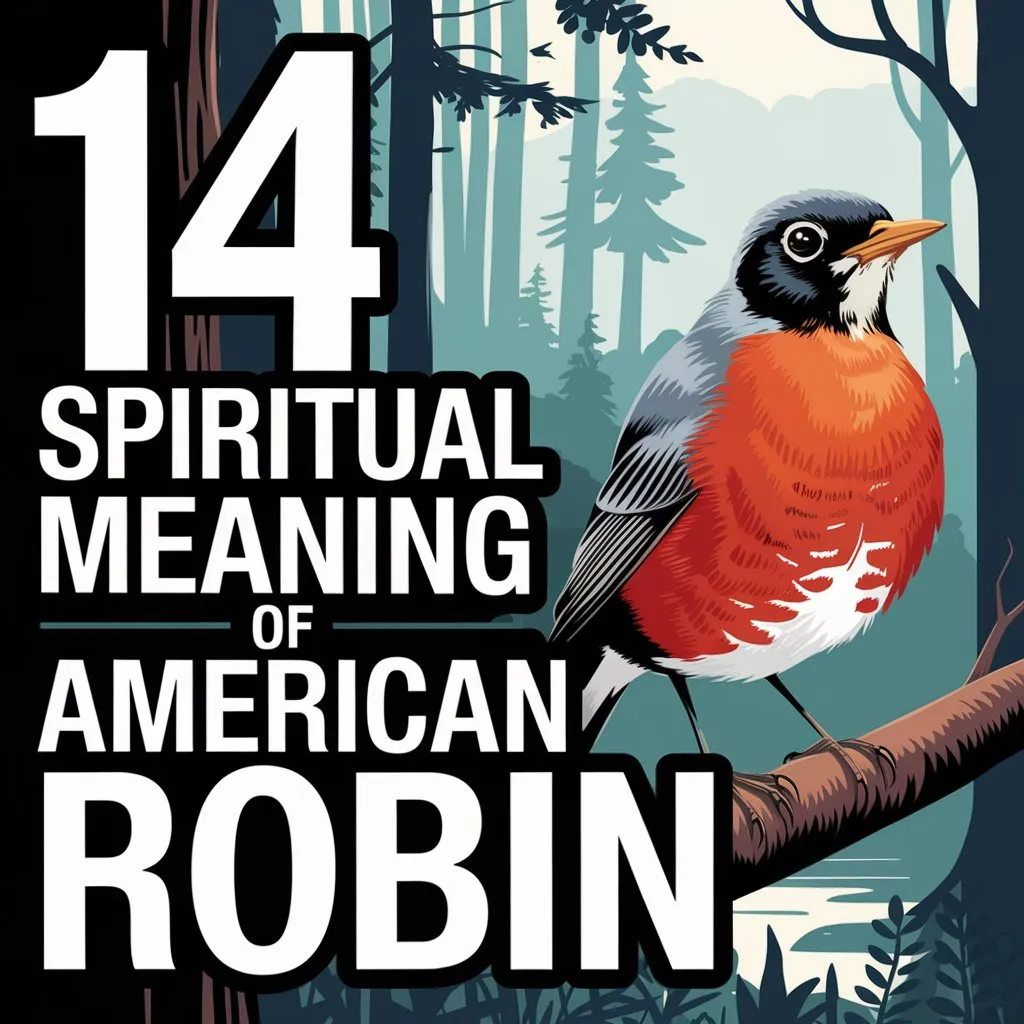 14 Spiritual Meaning of American Robin: Renewal and Hope