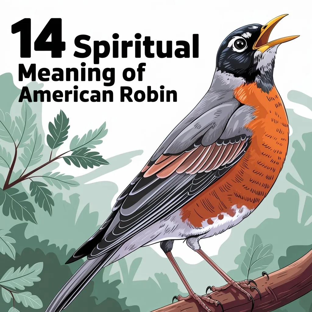 14 Spiritual Meaning of American Robin: Renewal and Hope