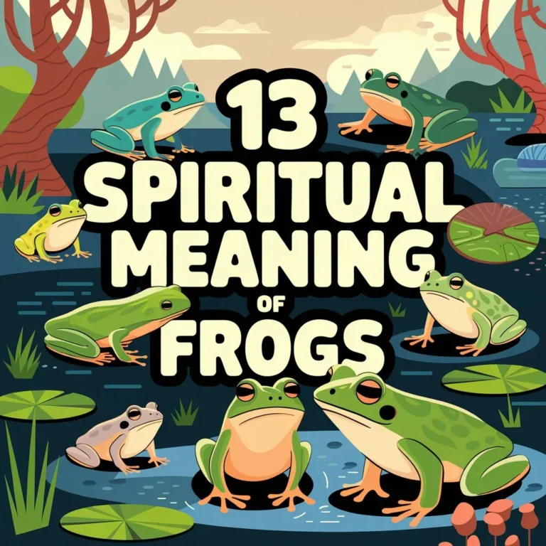 13 Spiritual Meaning of Frogs: Transformation and Growth