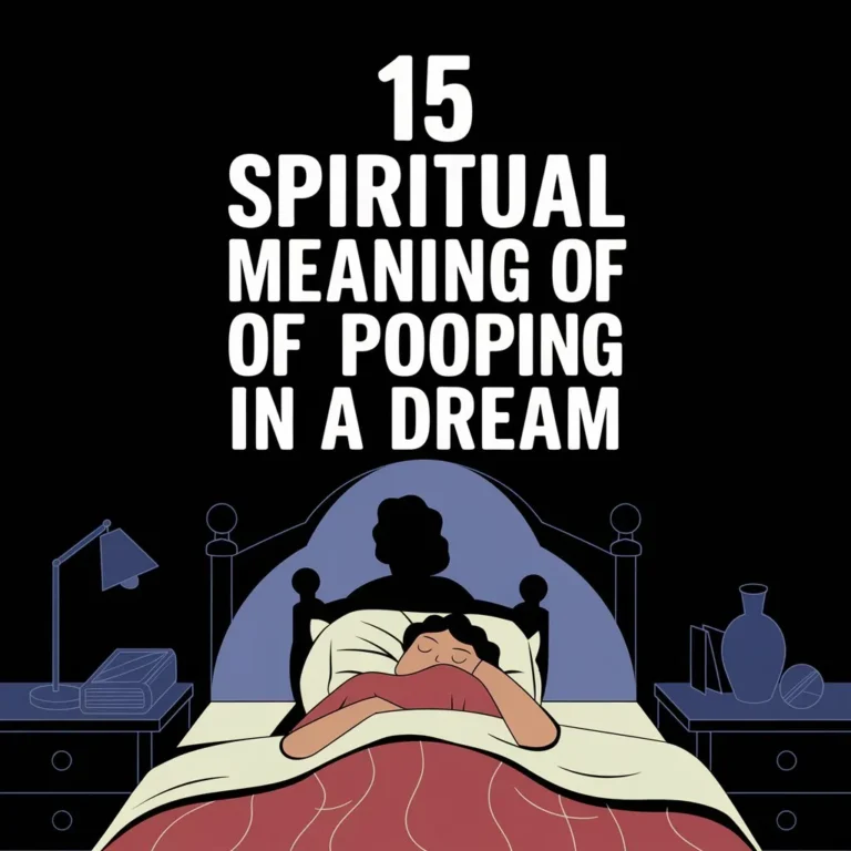 15 Spiritual Meaning of Pooping in a Dream: A Sign of Release and Renewal