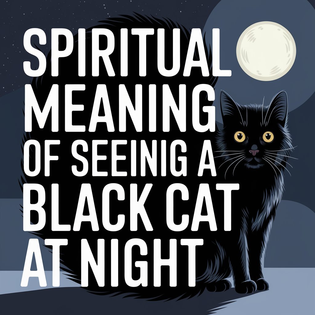 14 Spiritual Meaning of Seeing a Black Cat at Night