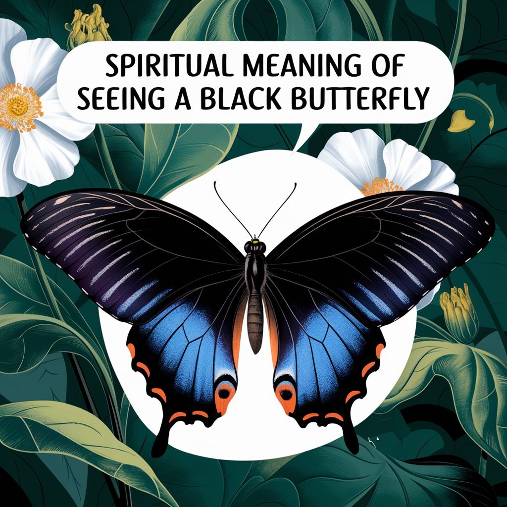 15 Spiritual Meaning of Seeing a Black Butterfly