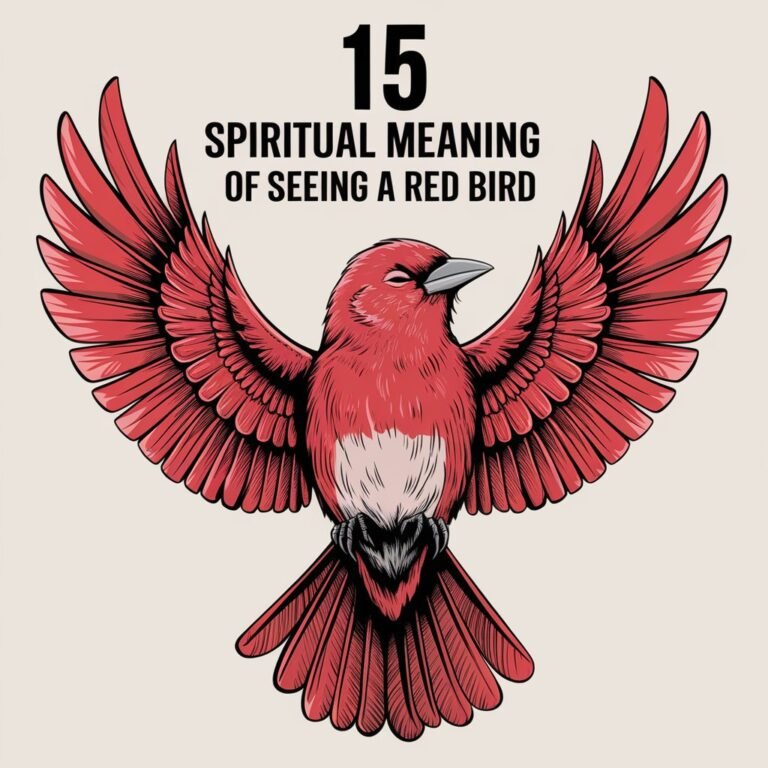 15 Spiritual Meaning of Seeing a Red Bird