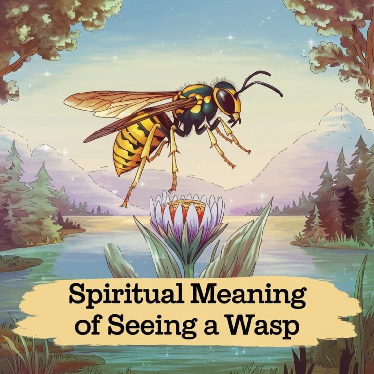 Spiritual Meaning of Seeing a Wasp: 14 Insights