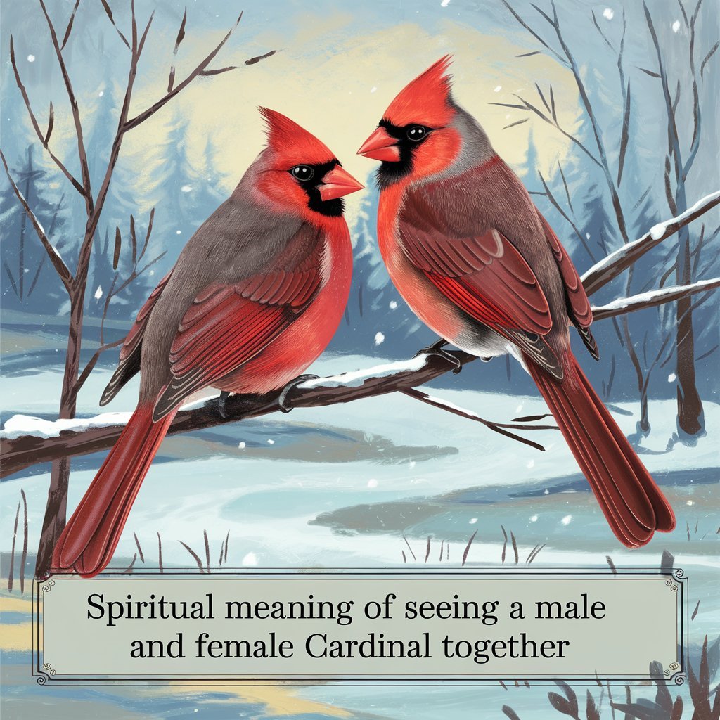 14 Spiritual Meaning of Seeing a Male and Female Cardinal Together