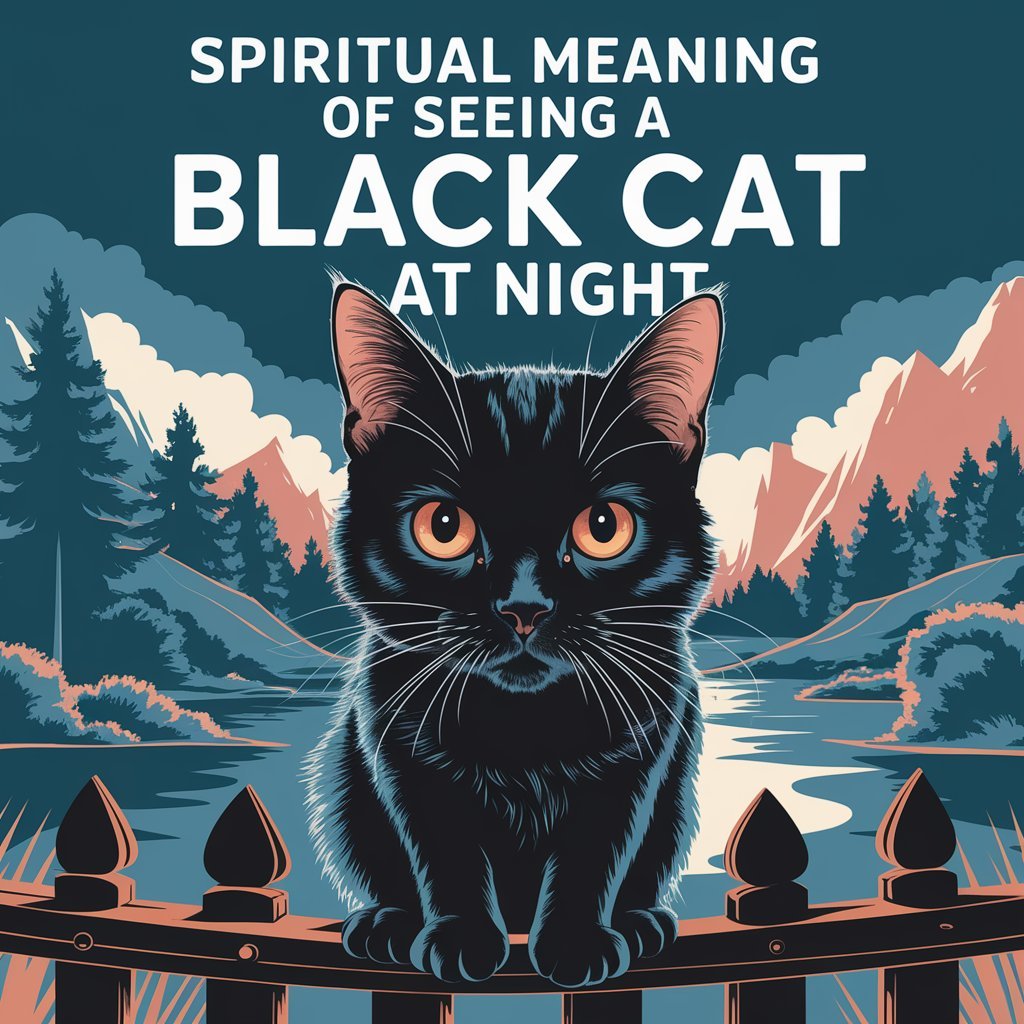 14 Spiritual Meaning of Seeing a Black Cat at Night