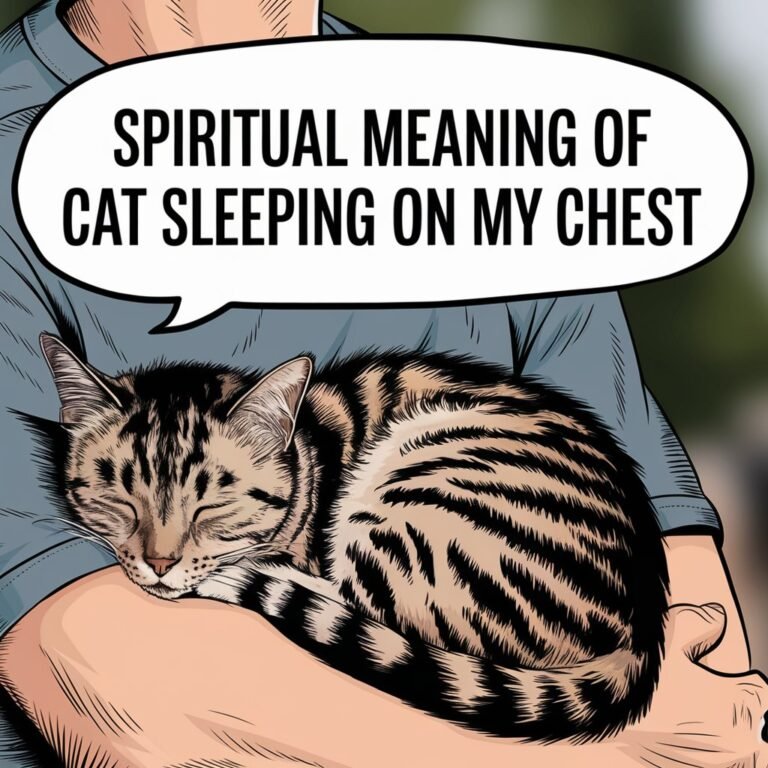 11 Spiritual Meaning of Cat Sleeping on My Chest