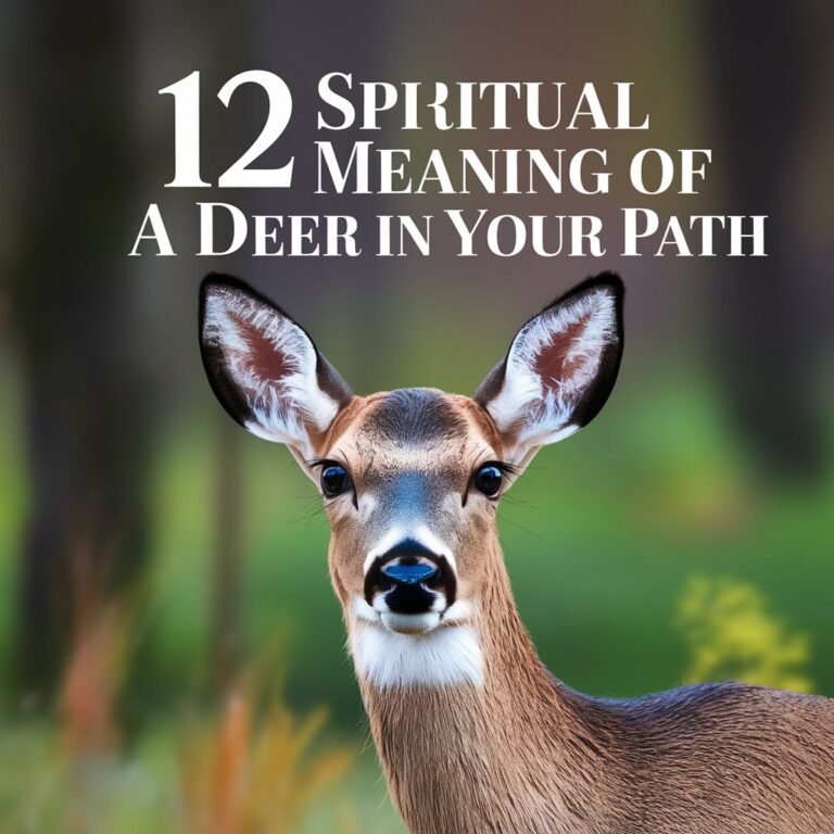 12 Spiritual Meaning of a Deer in Your Path