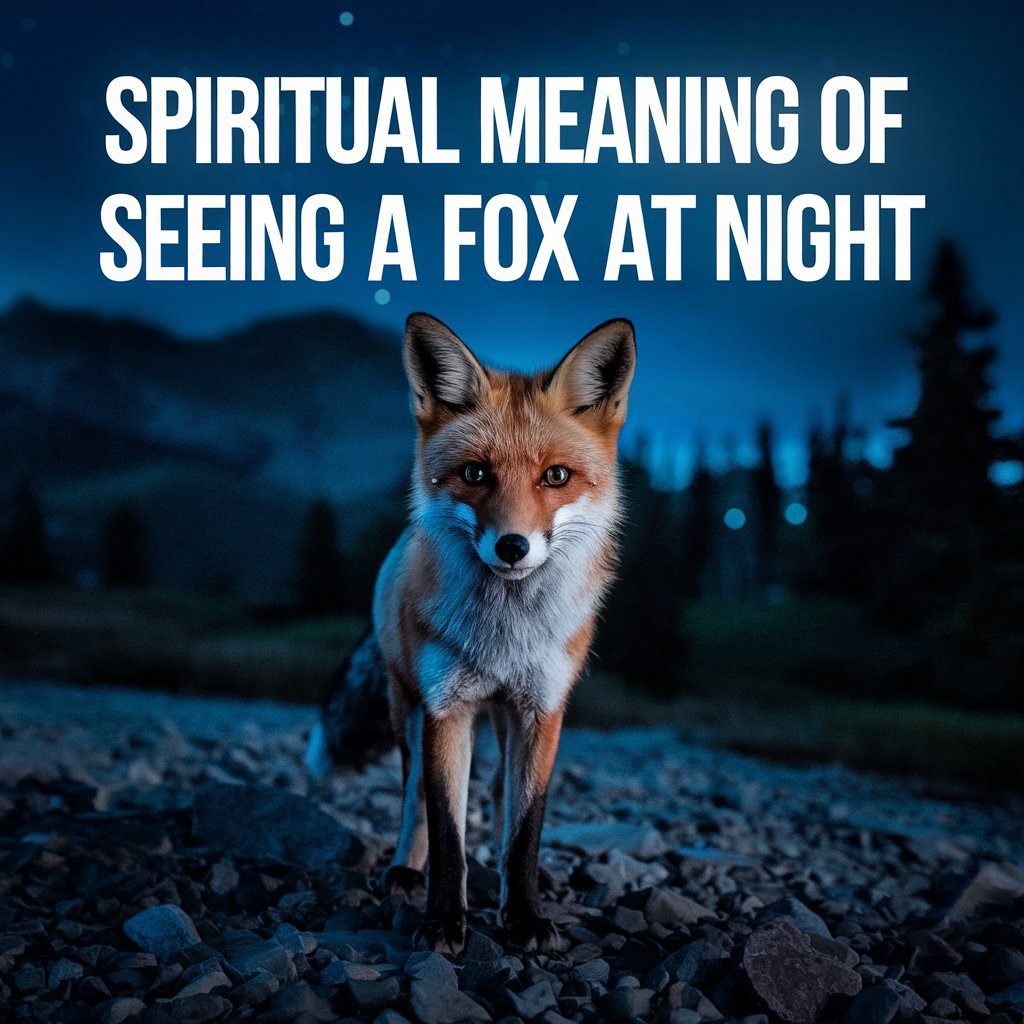 14 Spiritual Meaning of Seeing a Fox at Night