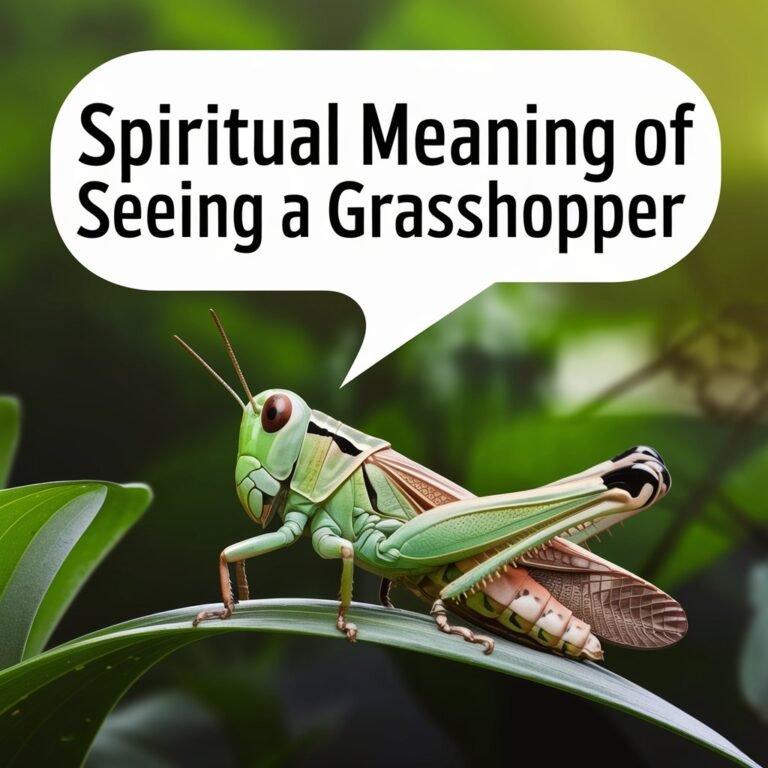 15 Spiritual Meaning of Seeing Grasshopper