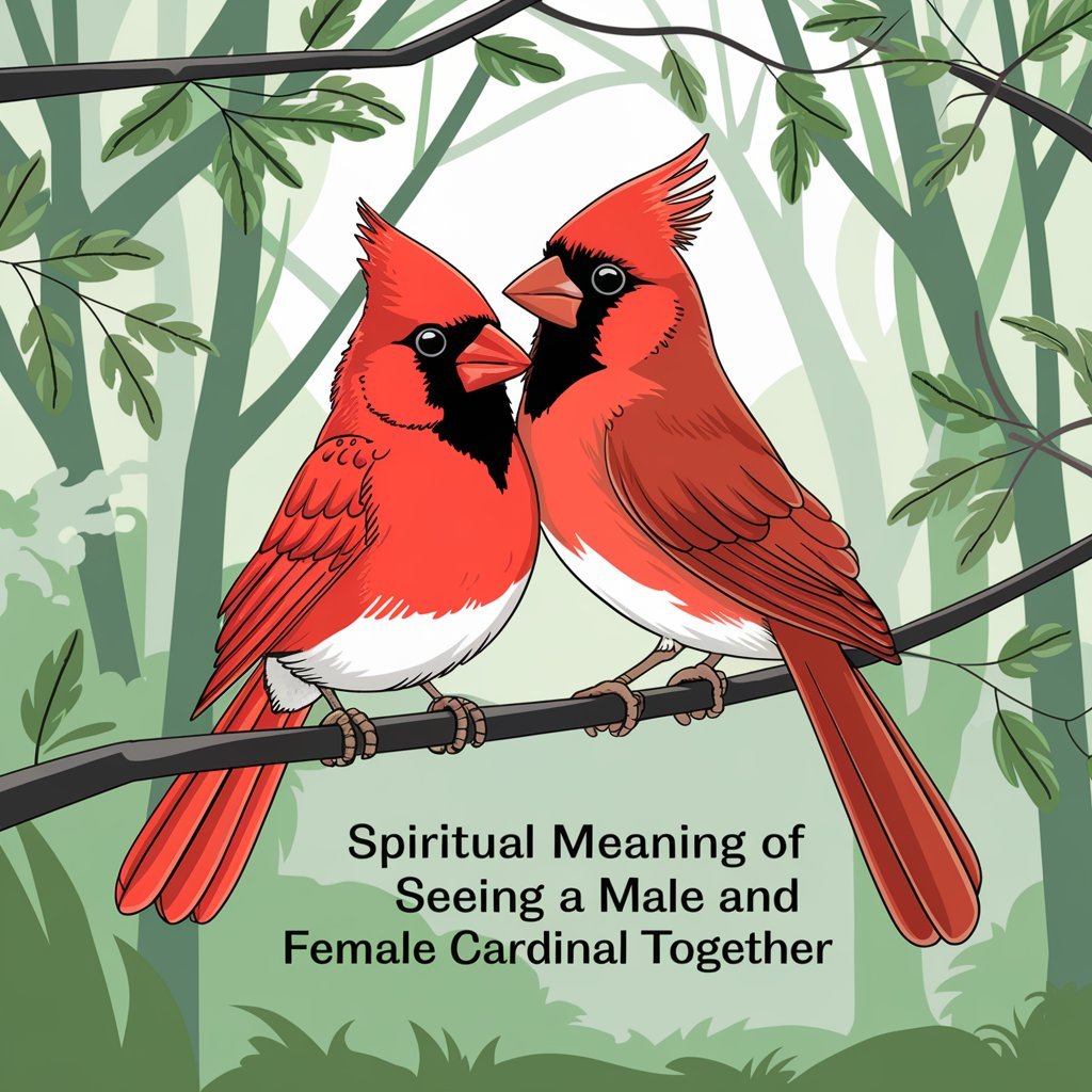 14 Spiritual Meaning of Seeing a Male and Female Cardinal Together