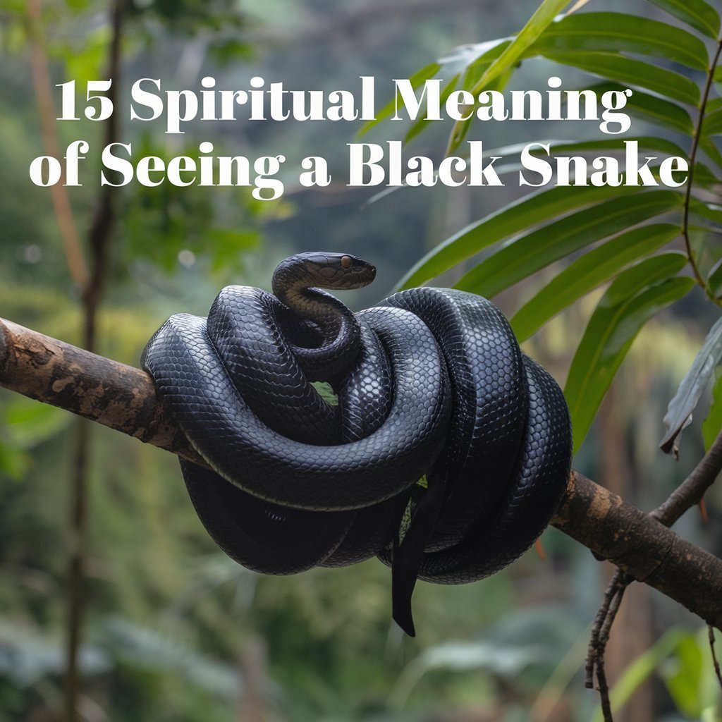 15 Spiritual Meaning of Seeing a Black Snake