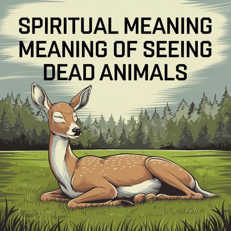 Spiritual Meaning of Seeing Dead Animals: 14 Insights