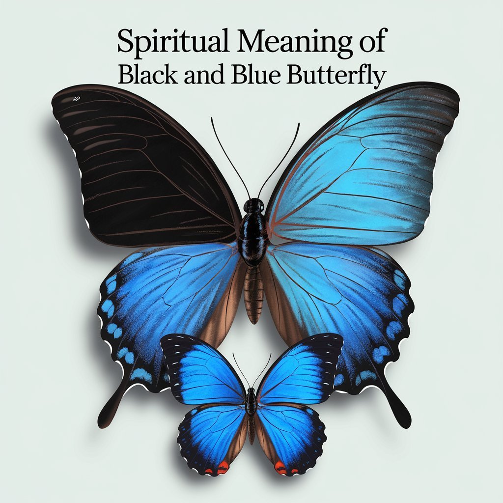 16 Spiritual Meaning of Black and Blue Butterfly