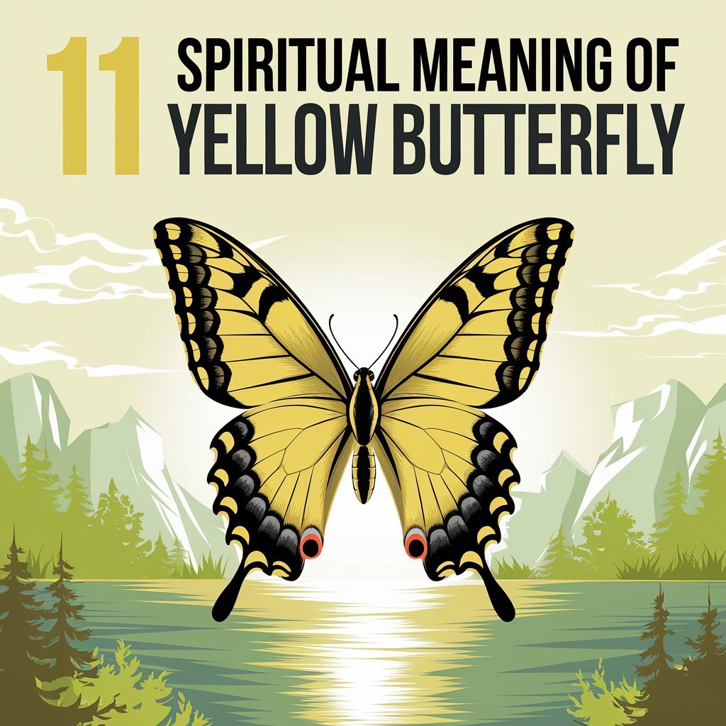 11 Spiritual Meanings of Yellow Butterfly: Symbolic Interpretation