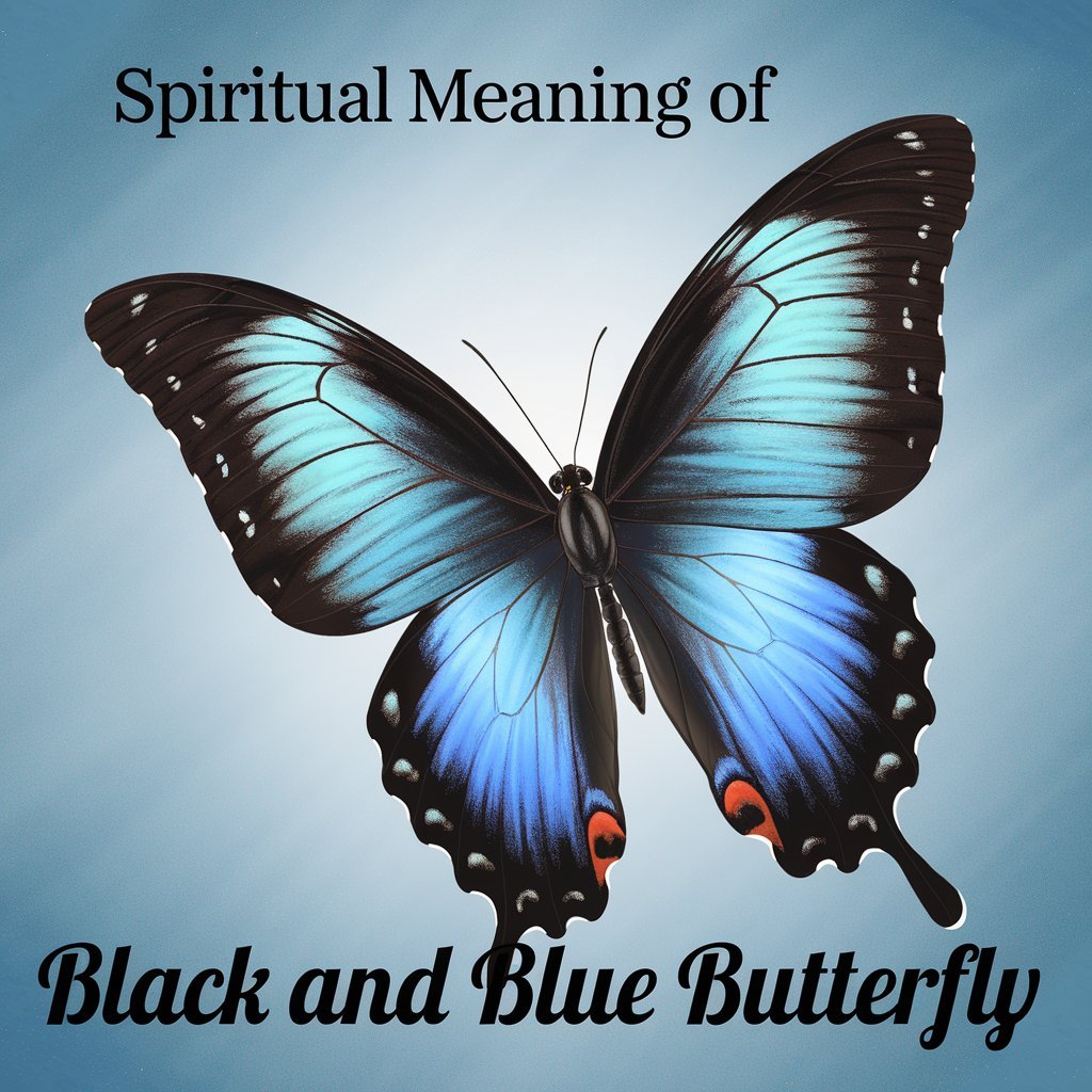 16 Spiritual Meaning of Black and Blue Butterfly