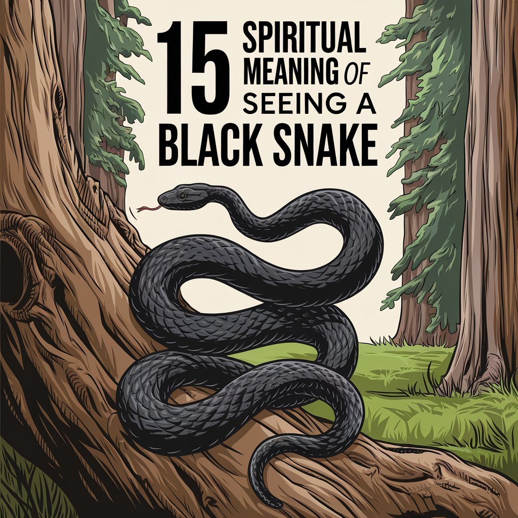 15 Spiritual Meaning of Seeing a Black Snake