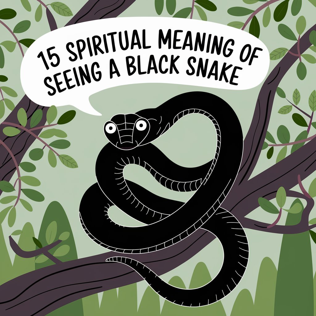 15 Spiritual Meaning of Seeing a Black Snake