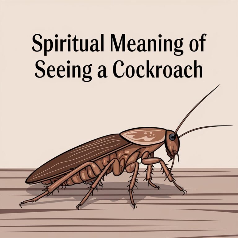 14 Spiritual Meaning of Seeing a Cockroach