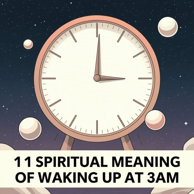 11 Spiritual Meaning of Waking Up at 3am