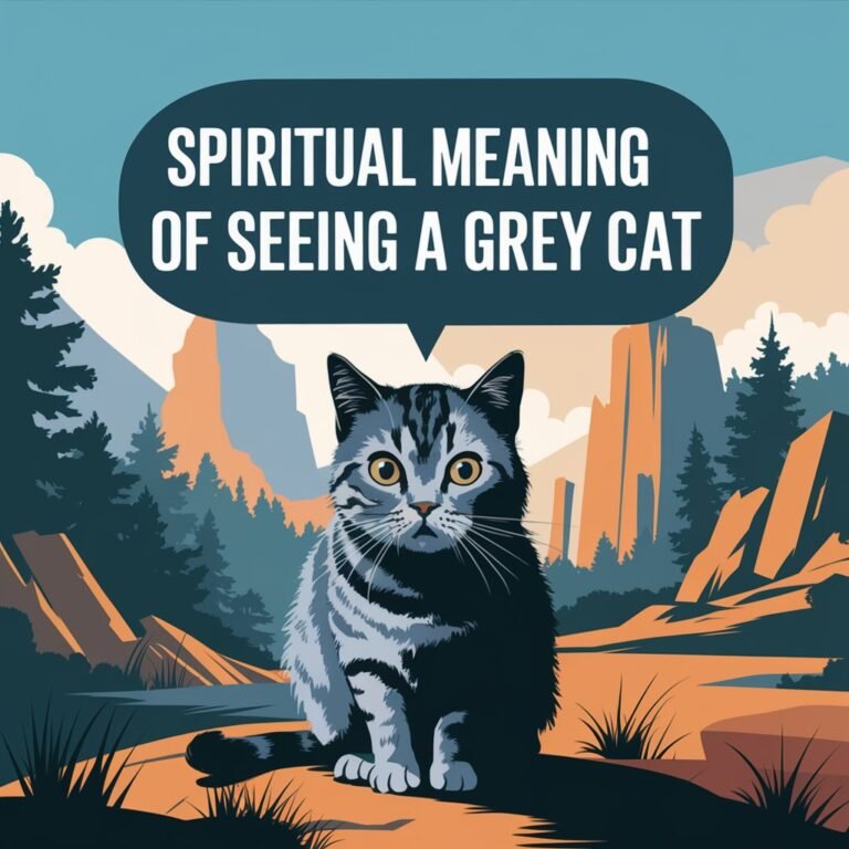 14 Spiritual Meaning of Seeing a Grey Cat