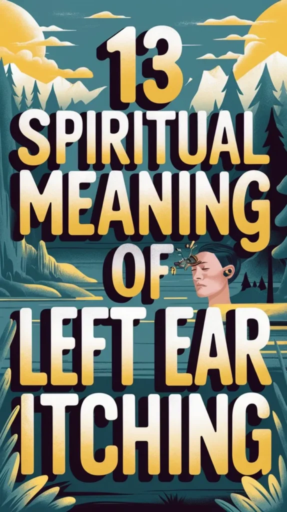 13 Spiritual Meaning of Left Ear Itching: A Sign of Spiritual Awakening