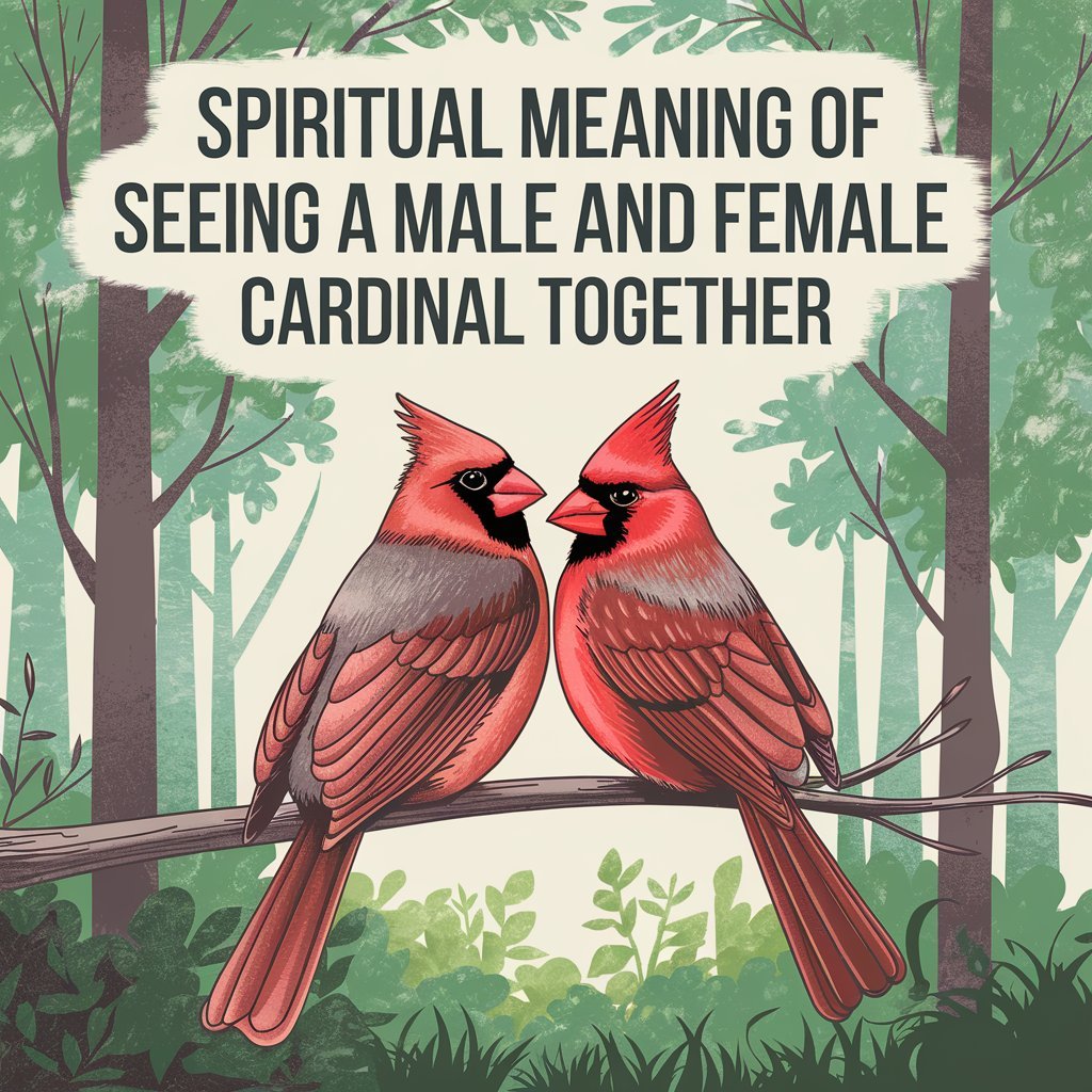 14 Spiritual Meaning of Seeing a Male and Female Cardinal Together