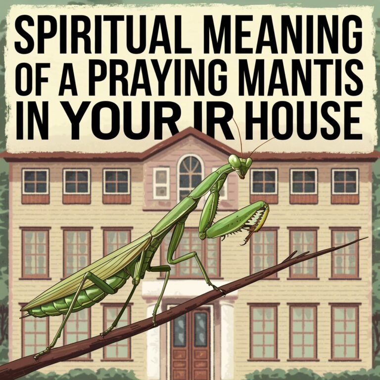 15 Spiritual Meaning of a Praying Mantis in Your House