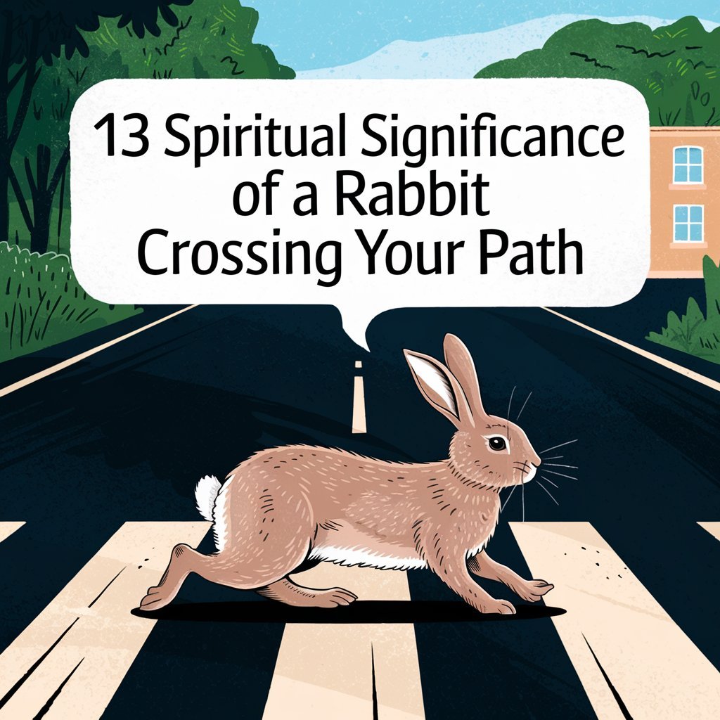 13 Spiritual Significance of a Rabbit Crossing Your Path