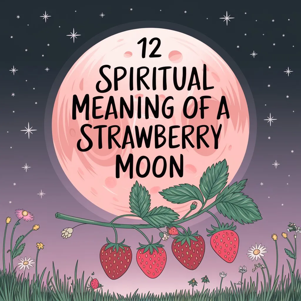 12 Spiritual Meaning of Strawberry Moon: Universe Mysteries