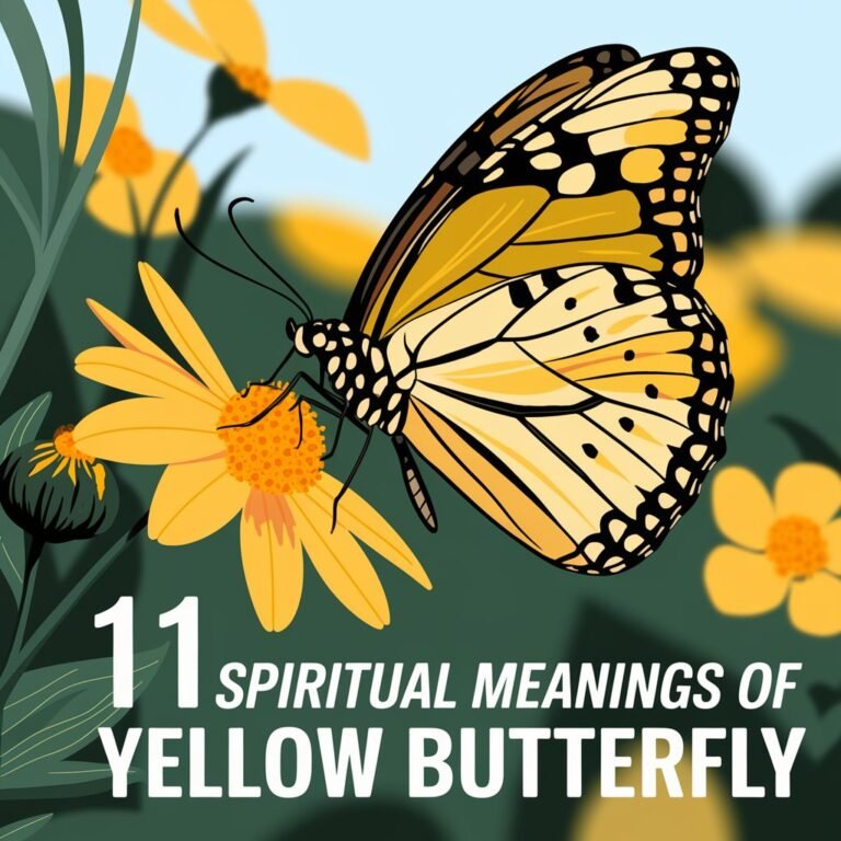 11 Spiritual Meaning of Yellow Butterfly