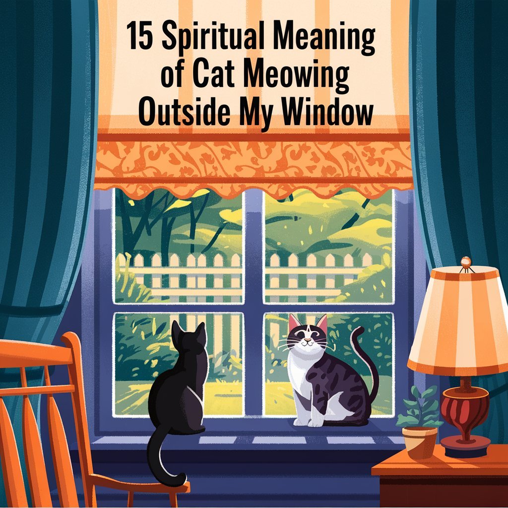 15 Spiritual Meaning of Cat Meowing Outside My Window