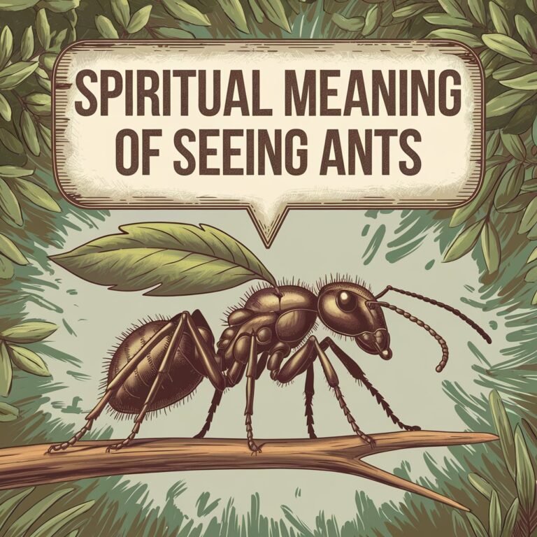 Spiritual Meaning of Seeing Ants: 14 Insights