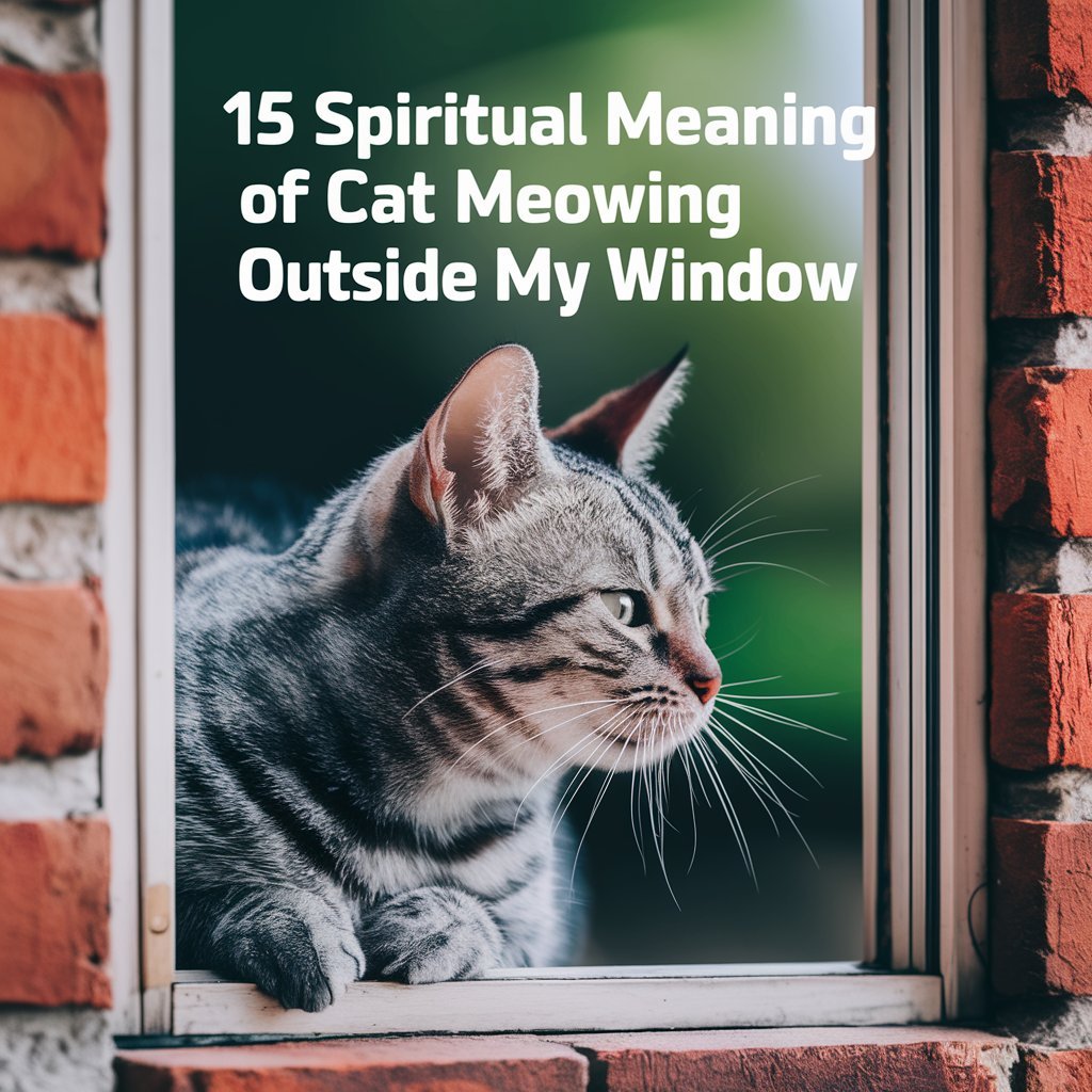 15 Spiritual Meaning of Cat Meowing Outside My Window