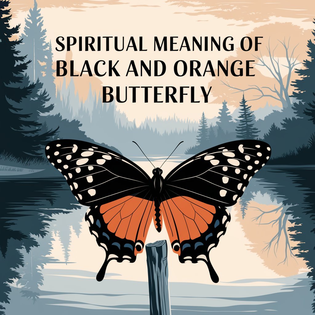 15 Spiritual Meaning of Black and Orange Butterfly