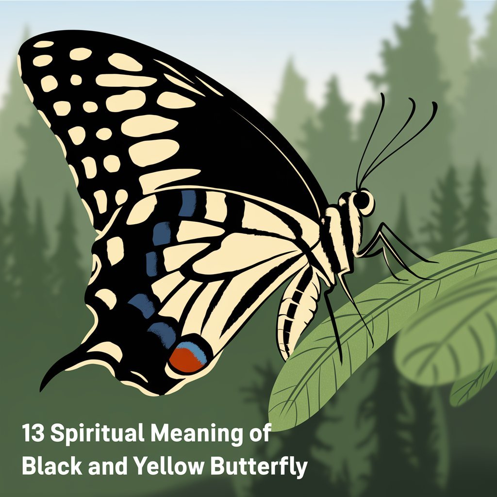 13 Spiritual Meaning of Black and Yellow Butterfly