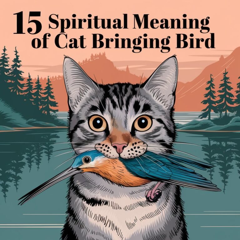 15 Spiritual Meaning of Cat Bringing Bird