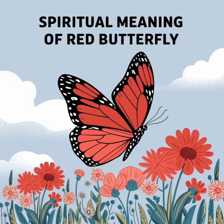 12 Spiritual Meanings of Red Butterfly: Divine Messages