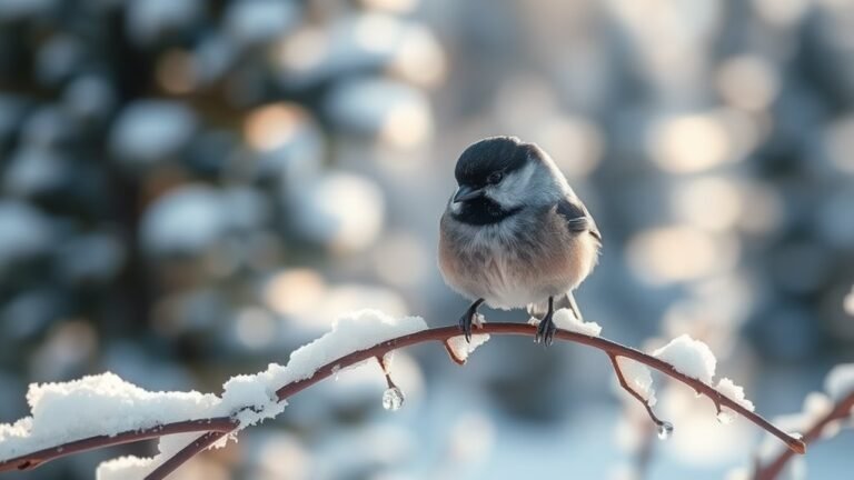 chickadee symbolizes joy and connection