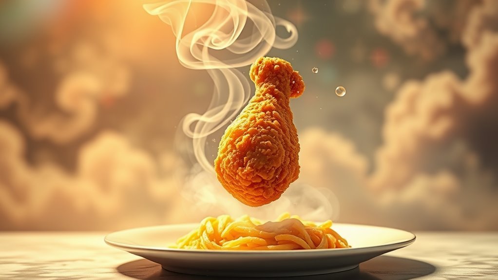 fried chicken dream symbolism