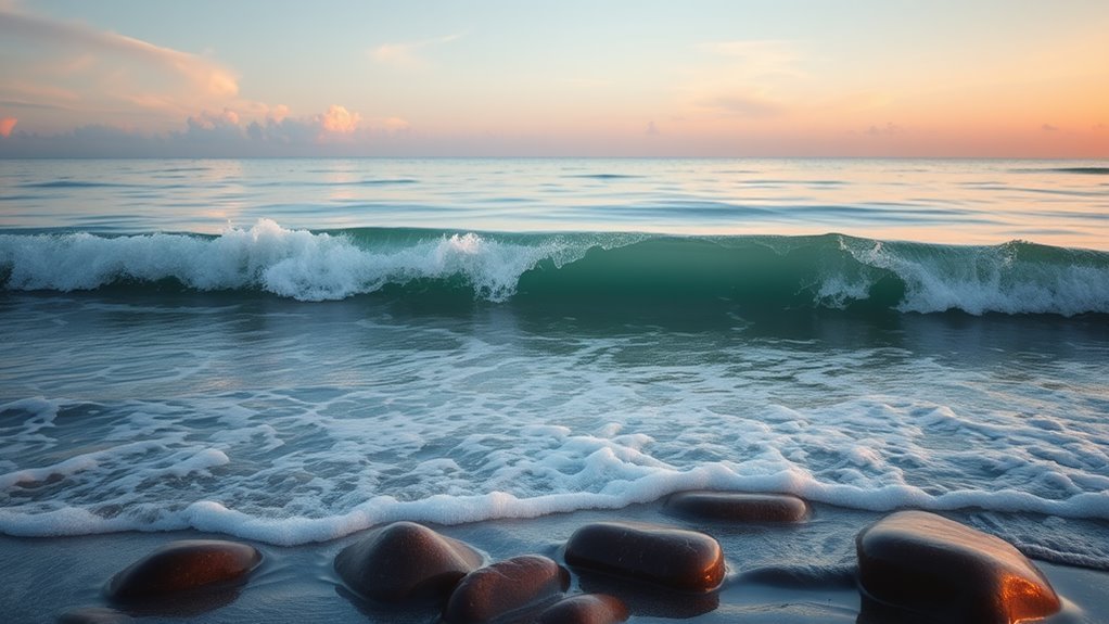 ocean waves symbolize spirituality