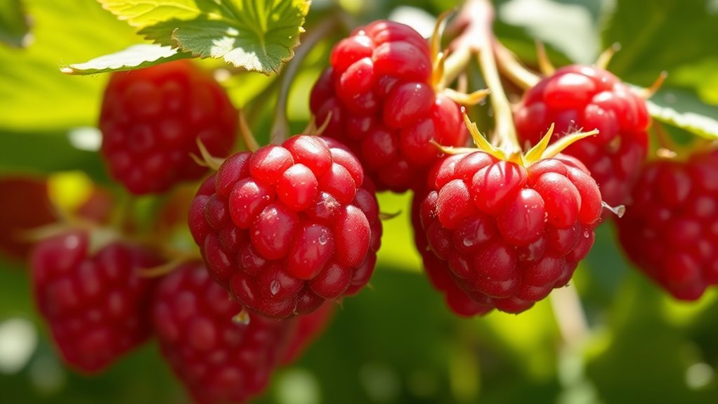 raspberries symbolize spiritual growth