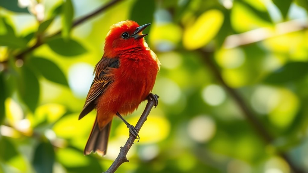 scarlet tanager spiritual symbolism