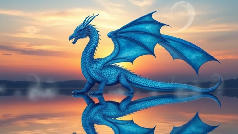 spiritual significance of blue dragons