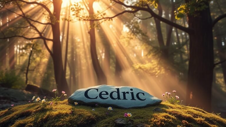 spiritual significance of cedric