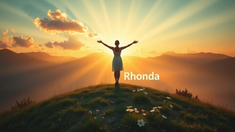 spiritual significance of rhonda