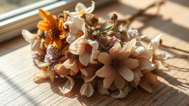 symbolism of dried flowers